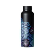 T2 Stainless Steel Flask Moroccan Tealeidoscope Black