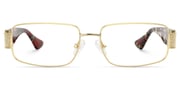 Alexandra - Rectangle Floral Eyeglasses