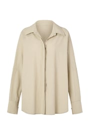 SIDNEY SHIRT - CARAMEL STRIPE
