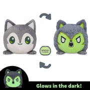 Halloween Wolf & Werewolf 4" Reversible Plushie (Glow)