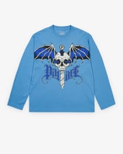 Palace - Men's Wingspan Longsleeve - (Ocean Blue)