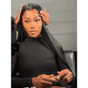 Widow's Peak M Hairline 13x6 HD Lace Front Wig No Baby Hair