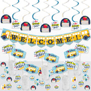 Big Dot of Happiness Back to School - First Day of School Classroom Decorations Supplies Decoration Kit - Decor Galore Party Pack - 51 Pieces
