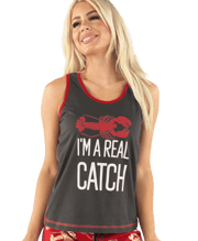 Real Catch Women's Lobster Tank Top