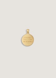 Heirloom Handwritten Coin Pendant