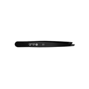 Grip Tweezers Slanted Tip Black B1