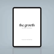 The Growth Digital Fillable Journal