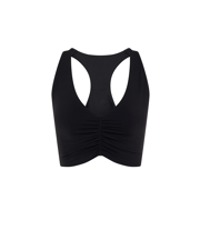 TRAIN BRA TOP BLACK