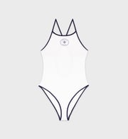 Eden Crest One Piece Swimsuit - White/Navy