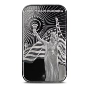 1 oz American Reserve Columbia Goddess Silver Bar (New)