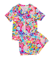 Tweenstyle Candy Print 2pc Bamboo Lounge Set