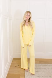 lemon meringue / pajama set / long sleeve