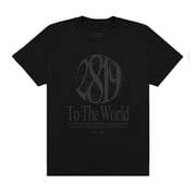 2819 To The World Tee- Black