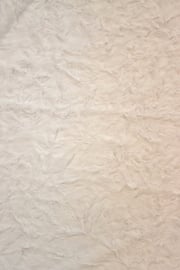 Snowdrift White Minky Faux Fur Fabric