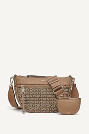 ZOIE LOGO PANELED CROSSBODY BAG