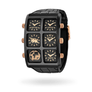 Nero Satin 6TZ Watch (sample sale)