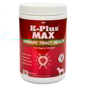 K-Plus MAX Urinary Tract Health, UTI, Bladder & Kidney - Cranberry, Potassium Citrate, Methionine (90 Soft Chews)