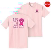 Port and Company Beach Wash Garment-Dyed T-Shirt - Breast Cancer Awareness (1PC)