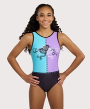 Plum Thrifted Traditional Leotard