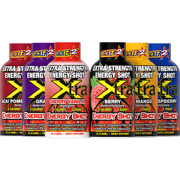 Xtra Energy Shots Extra Strength  (12pk - 2 oz Bottles)