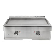 Barbeques Galore Turbo 32-inch 2-Burner Built-In Stainless Steel Teppanyaki Grill - Propane - TEPANLP