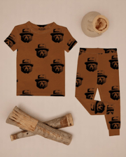 Smokey Says | Modal Short Sleeve 2-Piece Lounge Set