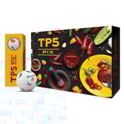 TaylorMade TP5 Pix Hot Shot Peppers Limited Edition Golf Balls (1 Dozen)