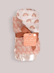 Ultra-Soft Thick Reversible Baby Blanket - Be Kind Rainbows