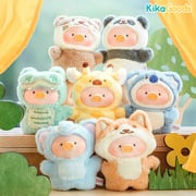 Lulu The Piggy Animal Party Puppet Show PVC Face Plush Keychain Blind Box