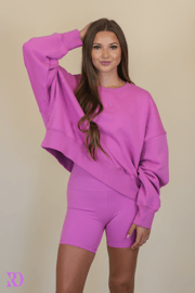 TONE PULLOVER | ULTRA VIOLET