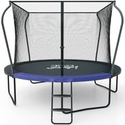 123Jump Round Trampoline with Ladder