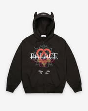 Palace - Men's Tri-Gram Hood - (Black)