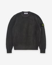 Stone Island - Men's Crew Neck Cotton Knit - (Lead Grey)