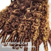 ISEE New In Highlight Burmese Curly Human Hair Bundles | Pre-Sale
