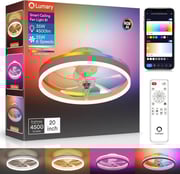 Lumary Smart Ceiling Fans with Lights