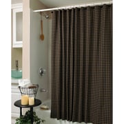 Sturbridge Shower Curtain Black - 72" x 72" Park Designs
