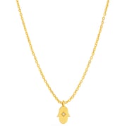 Hamsa Pendant Necklace