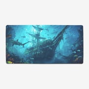 Pirate Shipwreck Extended Mousepad