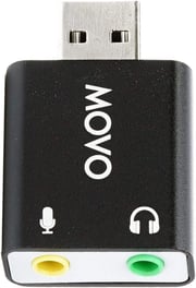 USB-AC | USB Sound Card Adapter for PC & Mac | Movo