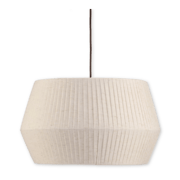 Lampe suspendue en lin 