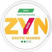 Zyn Nicotine Pouches Exotic Mango Mini 5.5MG- 5 Pack