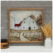 Fall Barn & Windmill Wood Wall Decor