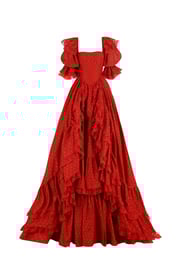 The Silk Organdy Revolution Courtesan Gown