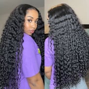 Deep Wave Long Hair Wigs For Women Human Hair Long Wigs