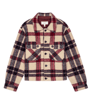 The Smith Jacket. -- Larkspur Plaid