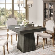 31.5" Dining Table, Square Farmhouse Kitchen Table Dinner Table