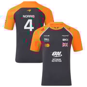 McLaren 2025 Team Lando Norris Driver Set Up T-Shirt - Phantom