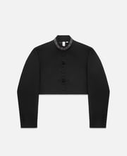 Women's Stand Collar Jacket (Black)