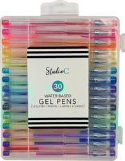 Gel Pens - 30 Pack, Assorted Ink