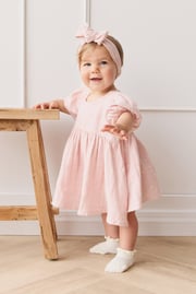 Organic Cotton Muslin Elodie Top - Petite Heart Old Rose